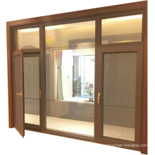 Australian standard aluminum window manufacturer casement window with retractable flyscreen